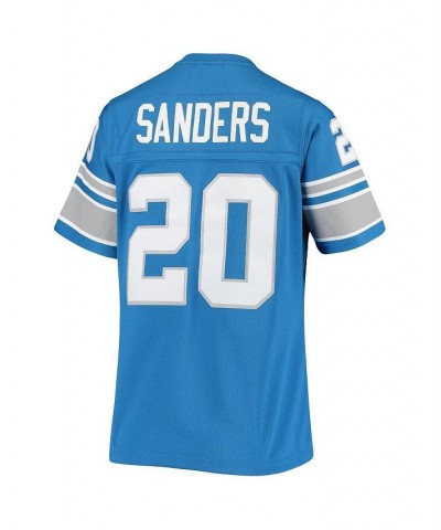 Women's Barry Sanders Blue Detroit Lions 1996 Legacy Replica Jersey Blue $46.40 Jersey