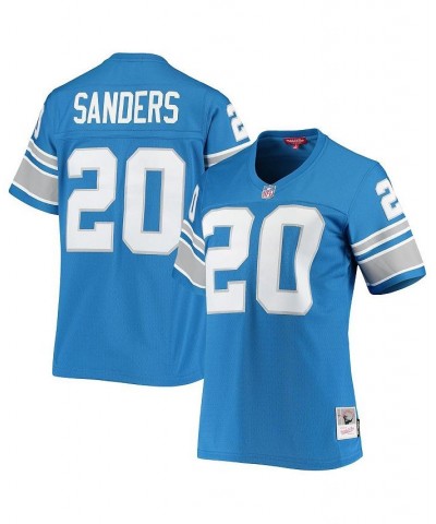 Women's Barry Sanders Blue Detroit Lions 1996 Legacy Replica Jersey Blue $46.40 Jersey