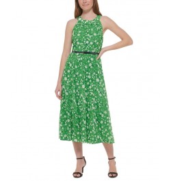 Women's Windblown Daisy Midi Dress New Leaf Multi $47.26 Dresses