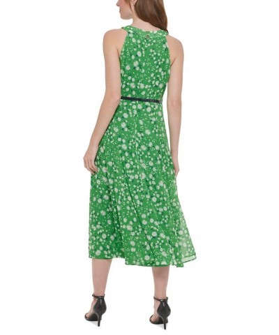 Women's Windblown Daisy Midi Dress New Leaf Multi $47.26 Dresses