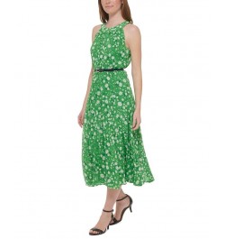 Women's Windblown Daisy Midi Dress New Leaf Multi $47.26 Dresses