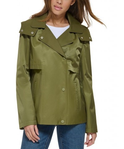 Women's Rain Coat Green $95.00 Coats