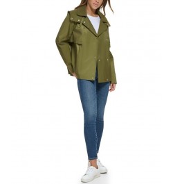 Women's Rain Coat Green $95.00 Coats