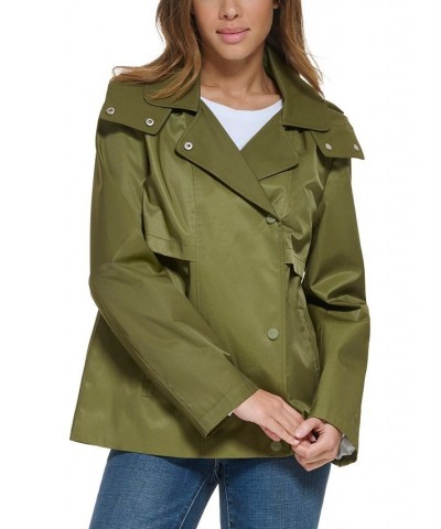 Women's Rain Coat Green $95.00 Coats