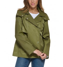 Women's Rain Coat Green $95.00 Coats