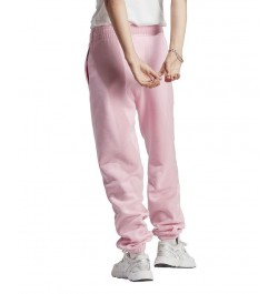 Women's Essentials Fleece High Rise Waist Joggers Pink $31.20 Pants