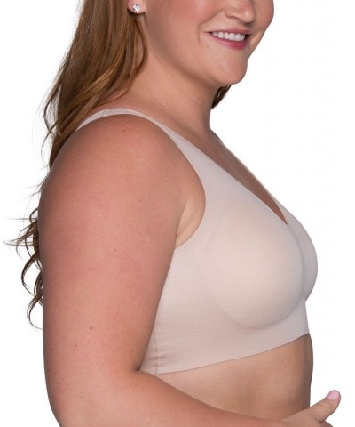 Women's Beyond Comfort Sleek & Smooth Wireless Bra 72037 Tan/Beige $12.04 Bras