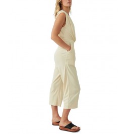 Women's Avery One-Shoulder Cropped Jumpsuit Washed Out $76.54 Pants