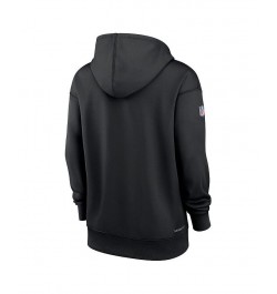 Women's Black Atlanta Falcons 2022 NFL Crucial Catch Therma Performance Pullover Hoodie Black $41.80 Sweatshirts