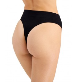 Women's Seamless Ribbed Hi-Cut Thong Glazed Lilac $8.00 Panty