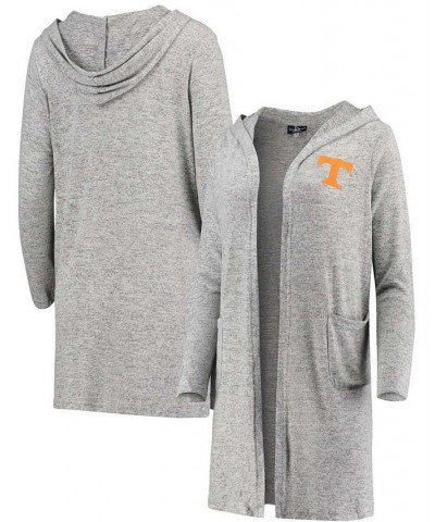 Women's Heathered Gray Tennessee Volunteers Cuddle Soft Duster Cardigan Heathered Gray $36.39 Sweaters