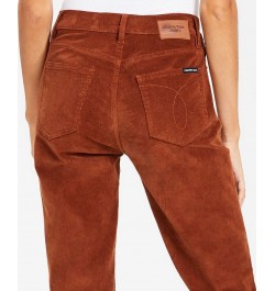 Women's Stretch Corduroy Jeans Brown $24.88 Jeans