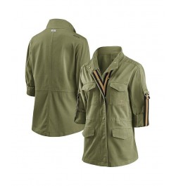 Women's Olive New Orleans Saints Full-Zip Utility Jacket Olive $47.38 Jackets