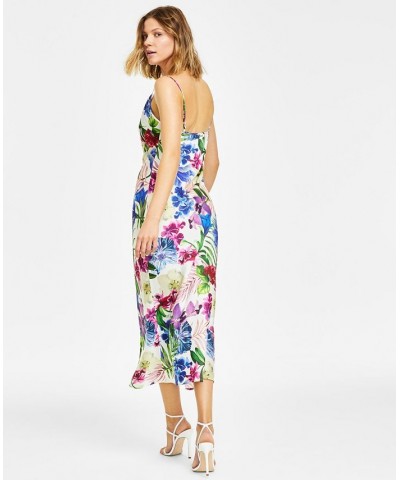 WOMEN'S Akilina Floral-Print Sleeveless Dress Tropicalia $54.76 Dresses