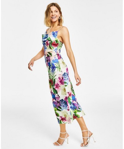 WOMEN'S Akilina Floral-Print Sleeveless Dress Tropicalia $54.76 Dresses