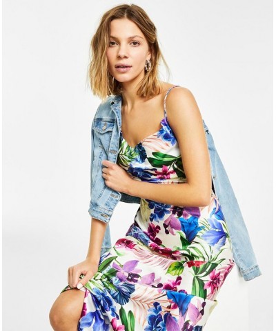 WOMEN'S Akilina Floral-Print Sleeveless Dress Tropicalia $54.76 Dresses