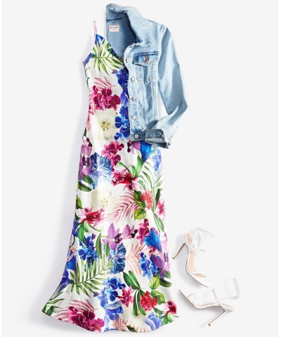 WOMEN'S Akilina Floral-Print Sleeveless Dress Tropicalia $54.76 Dresses