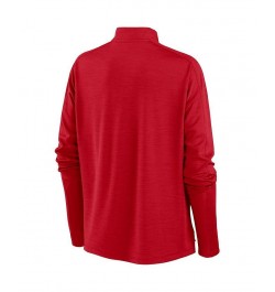 Women's Red St. Louis Cardinals Primetime Local Touch Pacer Quarter-Zip Top Red $41.59 Tops