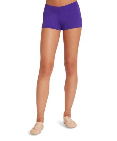 Boy Cut Low Rise Shorts Purple $13.16 Shorts