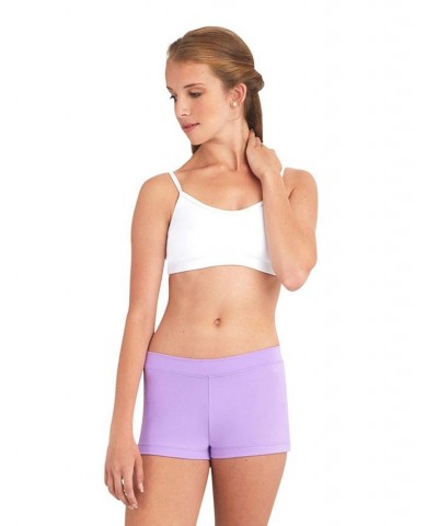 Boy Cut Low Rise Shorts Purple $13.16 Shorts