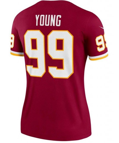 Women's Chase Young Burgundy Washington Football Team Legend Jersey Burgundy $52.99 Jersey