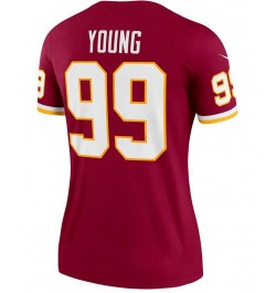 Women's Chase Young Burgundy Washington Football Team Legend Jersey Burgundy $52.99 Jersey