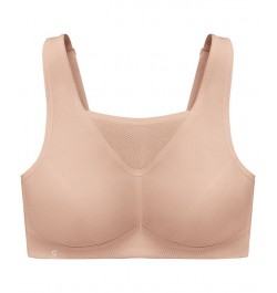 Women's Plus Size Sport No-Bounce Camisole Bra Tan/Beige $23.92 Bras