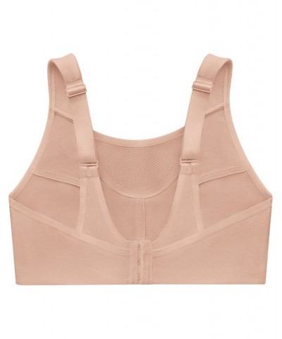 Women's Plus Size Sport No-Bounce Camisole Bra Tan/Beige $23.92 Bras