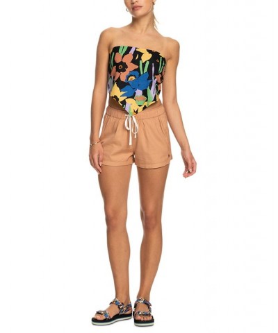 Juniors' New Impossible Love Beach Short Cork $19.38 Shorts