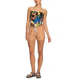 Juniors' New Impossible Love Beach Short Cork $19.38 Shorts