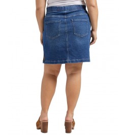 Plus Size On the Go Mid Rise Skort Vista Blue $22.56 Shorts