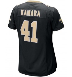 Women's Alvin Kamara Black New Orleans Saints Game Player Jersey Black $54.60 Jersey