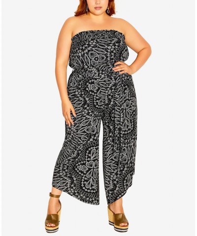 Plus Size Trendy Tie Bora Jumpsuit Bora Bora $55.93 Pants