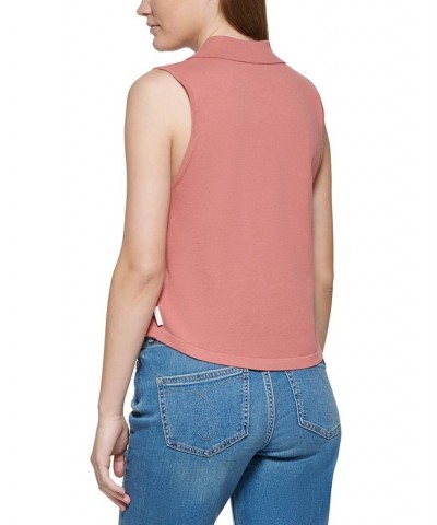 Sleeveless Polo Shirt Savannah $21.84 Tops