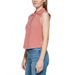 Sleeveless Polo Shirt Savannah $21.84 Tops