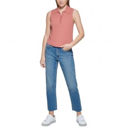 Sleeveless Polo Shirt Savannah $21.84 Tops