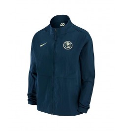 Women's Navy Club America Anthem Full-Zip Jacket Navy $57.50 Jackets