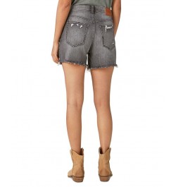 Women's '90s Midi Big Cat Graphic Denim Shorts Cool Cat $45.65 Shorts