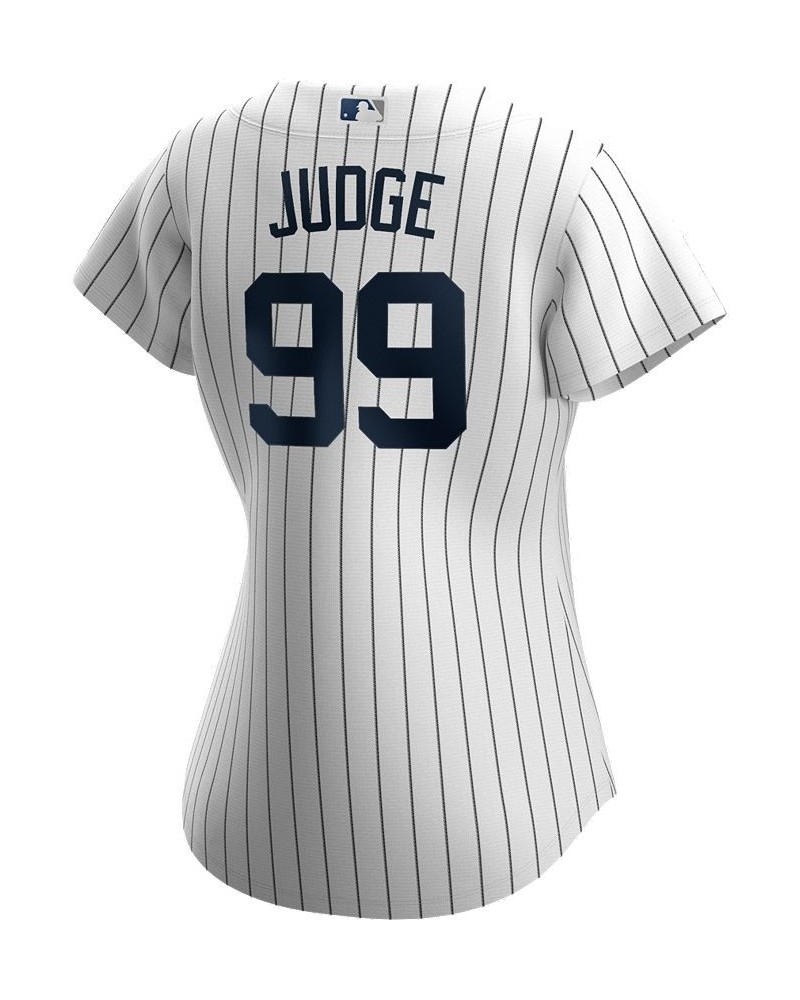 New York Yankees Women's Aaron Judge Official Player Replica Jersey White $59.45 Jersey