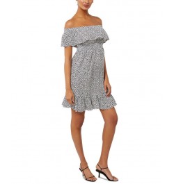 Celest Off-The-Shoulder Maternity Dress Black $67.62 Dresses