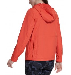 Women's Kineo Rain Tech Jacket Red $43.61 Jackets