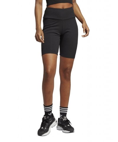 Women's Adicolor Essentials High Rise Short Leggings Black $22.55 Shorts
