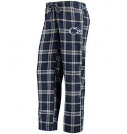 Women's Navy and Gray Penn State Nittany Lions Lodge T-shirt and Flannel Pants Sleep Set Navy, Gray $34.19 Pajama