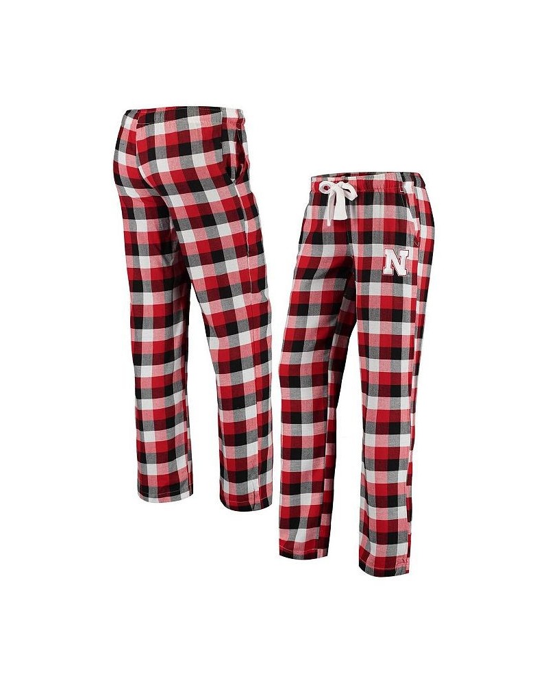 Women's Scarlet Black Nebraska Huskers Breakout Flannel Pants Scarlet, Black $23.00 Pajama