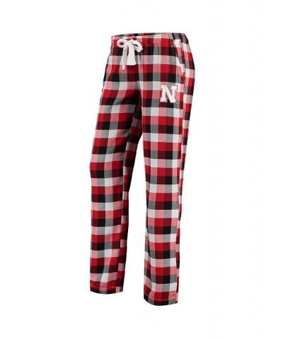 Women's Scarlet Black Nebraska Huskers Breakout Flannel Pants Scarlet, Black $23.00 Pajama