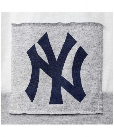 Women's Navy New York Yankees Fitted T-shirt Navy $32.99 Tops