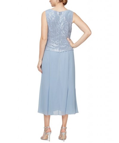 Women's Sequin-Detail Cocktail Dress and Jacket Hydrangea $87.02 Dresses