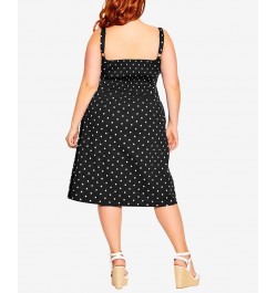 Plus Size Tie Bodice Button Down Dress Sweet Spot $56.76 Dresses