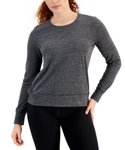 Women's Retro Recycled Pullover Charcoal Heather $16.07 Tops