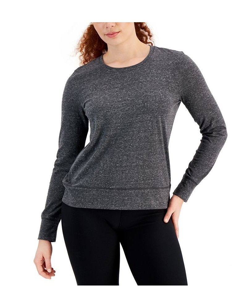 Women's Retro Recycled Pullover Charcoal Heather $16.07 Tops